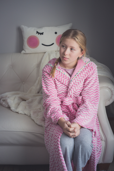 Miss Arctic Fox Robe. Fleece, cozy  housecoat, robe for teens and women. Hooded with pockets and 2 lengths. 