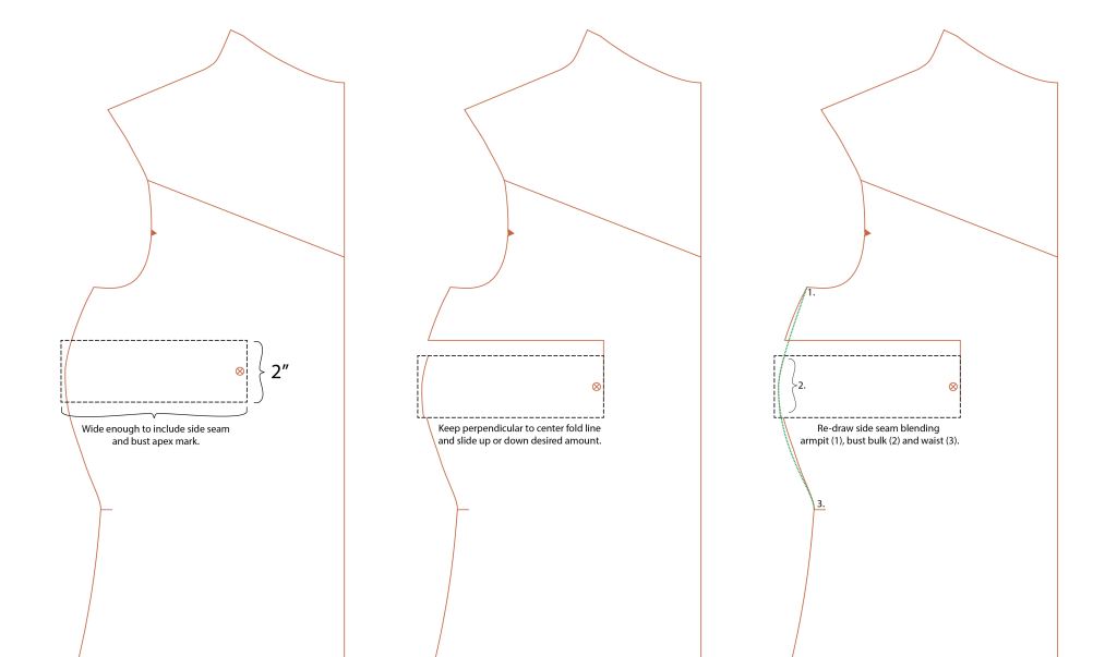 Adjusting the invisible dart height.