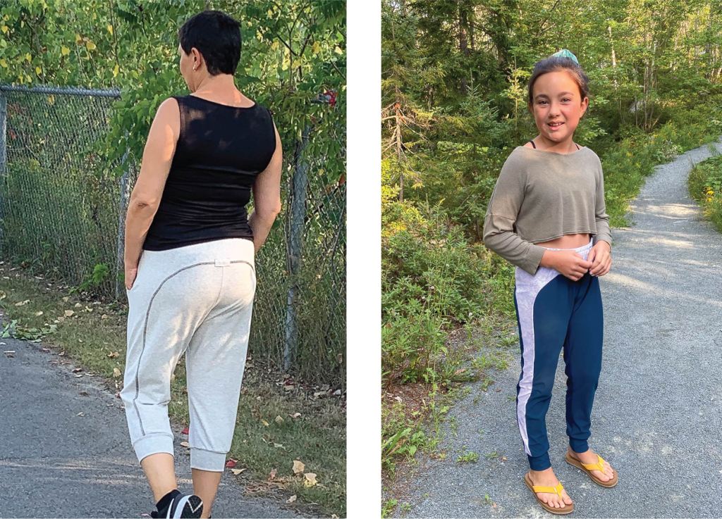 Two different length options for these modern joggers