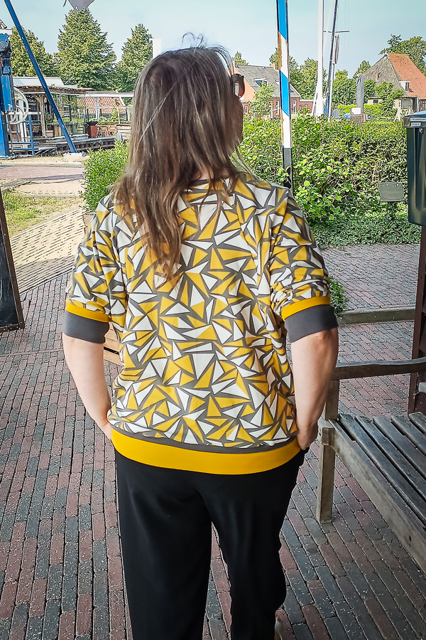 The Miss Birch sweater with detailed cuffs from Sofiona Designs.