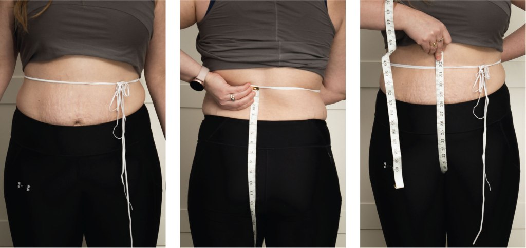 How to find and measure personal crotch length when sewing pants.