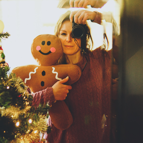 The Falbala applique cut file made into a stuffie. By Sofiona Designs.