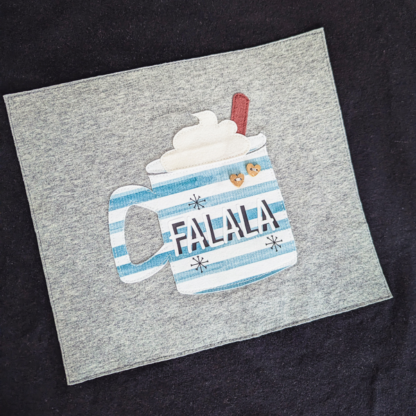 The Falbala applique cut file collections for the holidays. By Sofiona Designs.