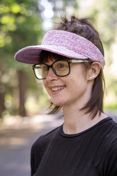 DIY visor sewing pattern.