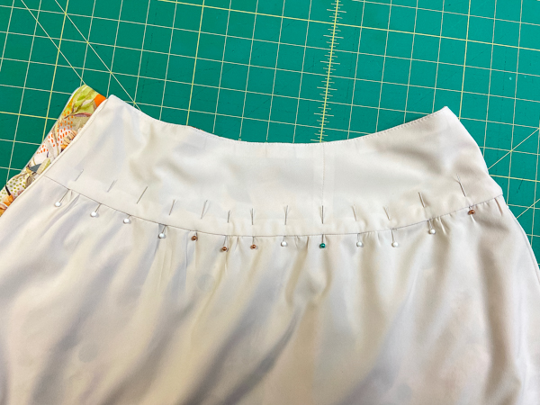 Skirt lining tutorial for the Miss Fern skirt.