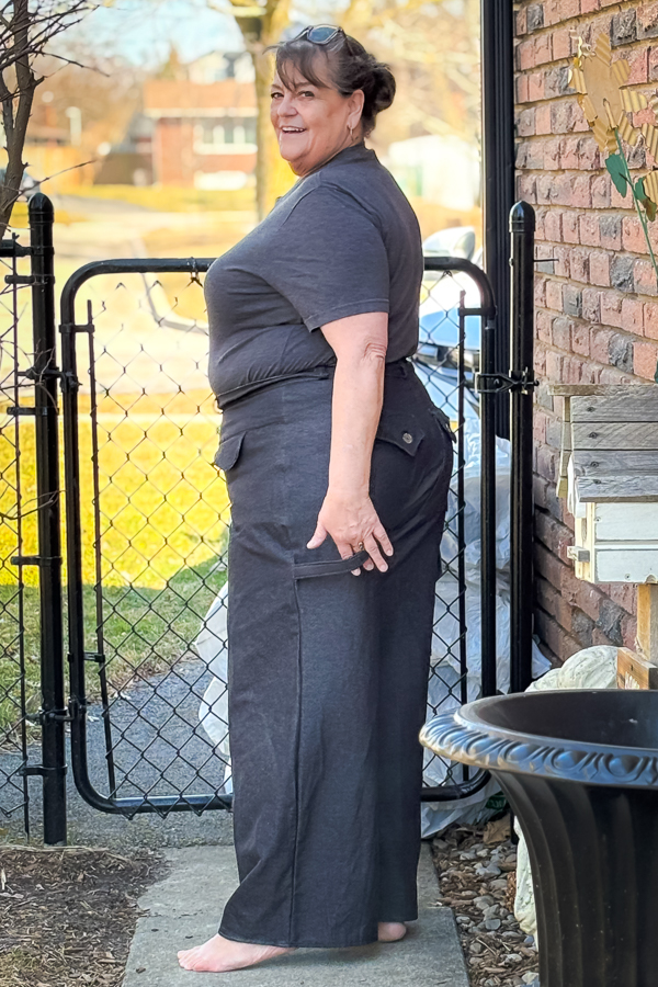 The Miss Nickel Cargo pants in junior miss and womens' sizes 0-34